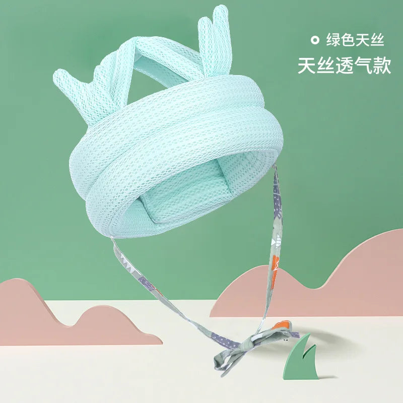 Baby Safety Helmet Head Protection Hat Toddler Anti-fall Pad Children Learn To Walk Crash Cap Adjustable Protective Headgear