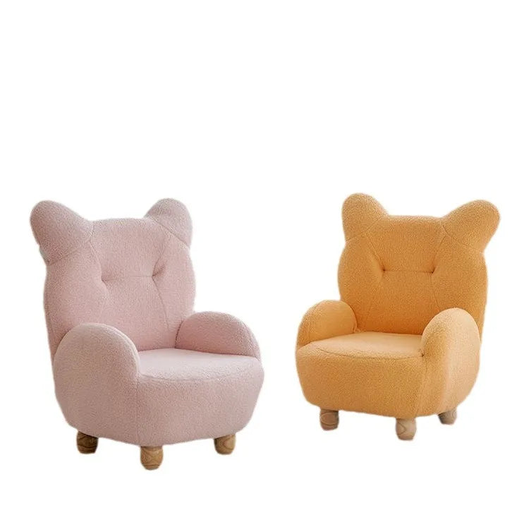 Children's sofa cute baby cartoon seat reading corner baby mini bear sofa lazy sofa
