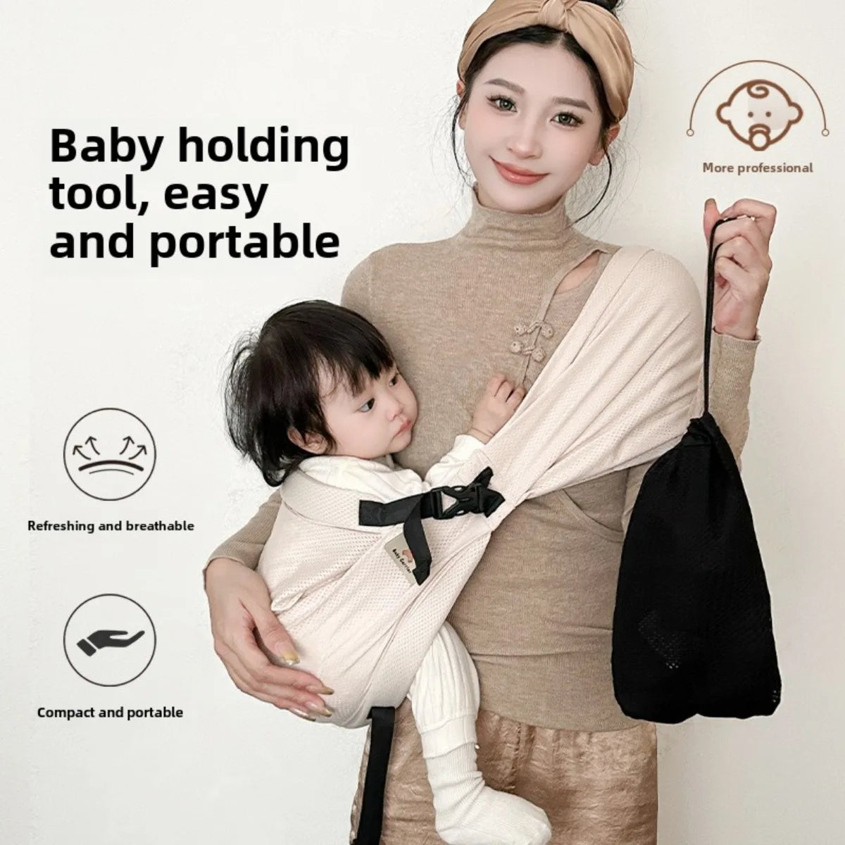 Baby Sling Portable Outdoor Baby Carriers Backpack Bebe Bag Bebes Hip Seat Kid Carrier Wrap Infant Backpacks Toddler Accessories