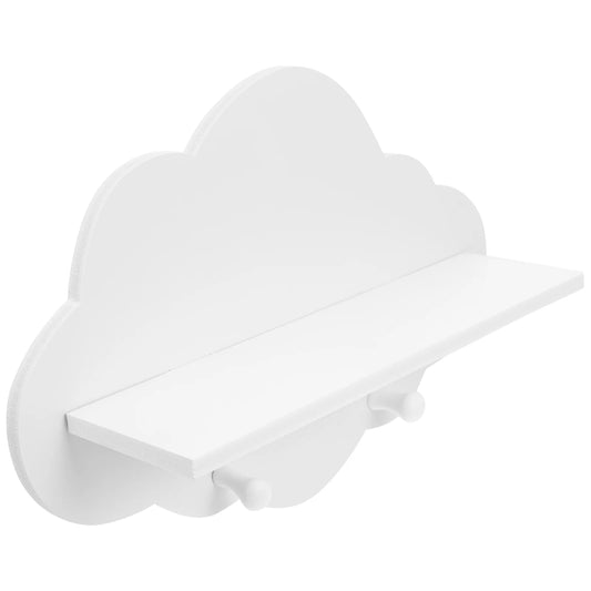 Home Decor Shelf Shelves Wall Floating Organizers and Storage White Wooden Child