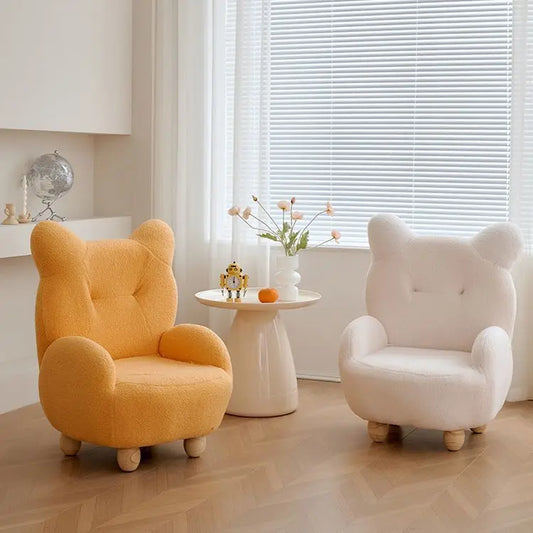 Children's sofa cute baby cartoon seat reading corner baby mini bear sofa lazy sofa