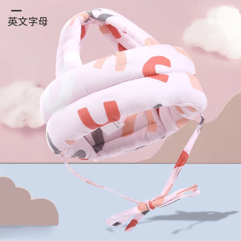 Baby Safety Helmet Head Protection Hat Toddler Anti-fall Pad Children Learn To Walk Crash Cap Adjustable Protective Headgear