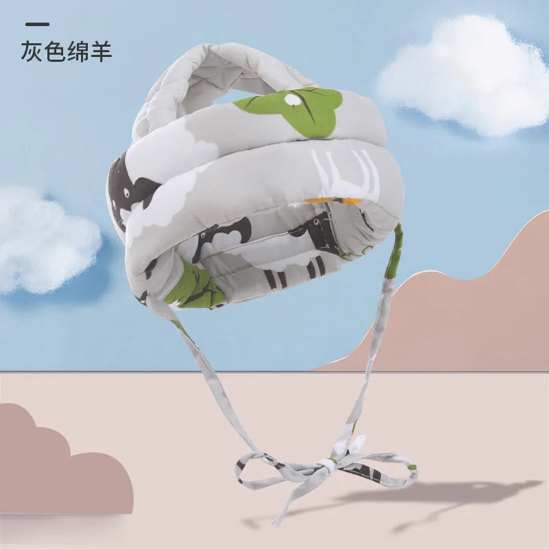 Baby Safety Helmet Head Protection Hat Toddler Anti-fall Pad Children Learn To Walk Crash Cap Adjustable Protective Headgear