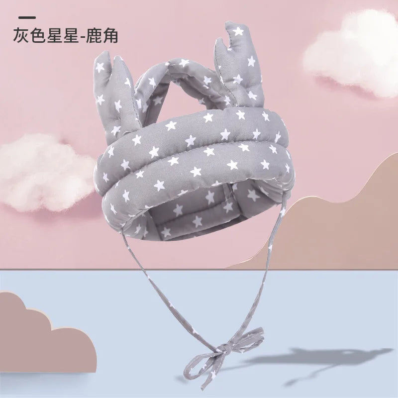 Baby Safety Helmet Head Protection Hat Toddler Anti-fall Pad Children Learn To Walk Crash Cap Adjustable Protective Headgear