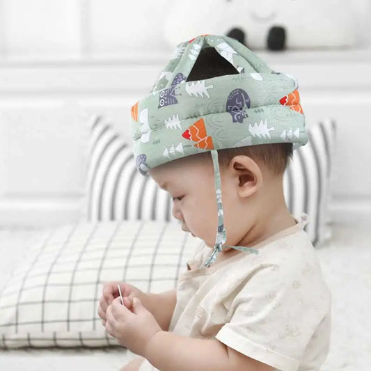 Baby Safety Helmet Head Protection Hat Toddler Anti-fall Pad Children Learn To Walk Crash Cap Adjustable Protective Headgear