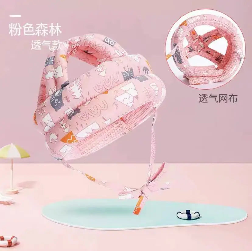 Baby Safety Helmet Head Protection Hat Toddler Anti-fall Pad Children Learn To Walk Crash Cap Adjustable Protective Headgear